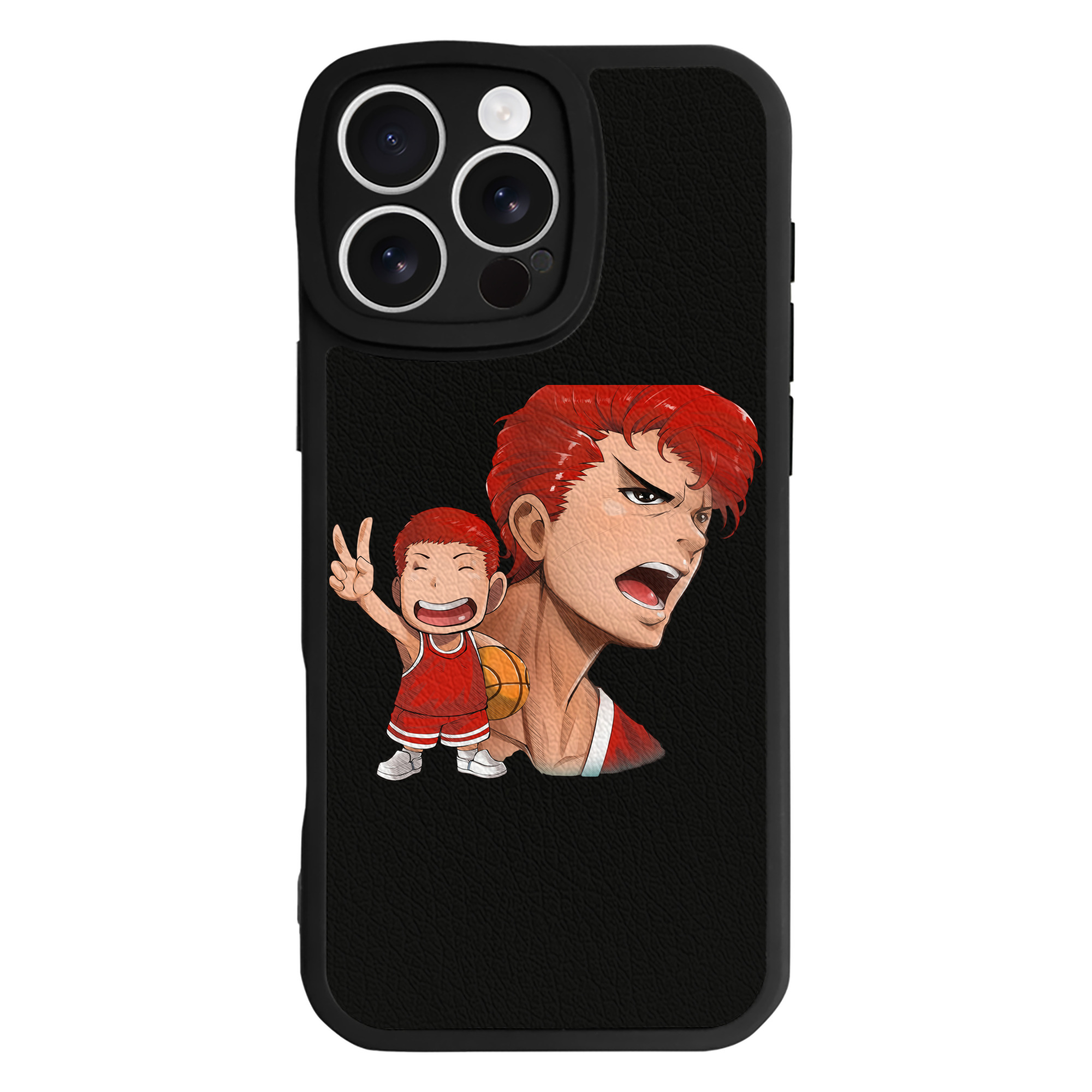 （画像用） SLAM DUNK／スラムダンク 【iPhone 16シリーズ対応】シリコンスマホケース（レザー調） 材質：シリコン